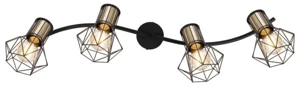 Globo 54017-4M - PRISKA 4xE27/40W spotlámpa 230V