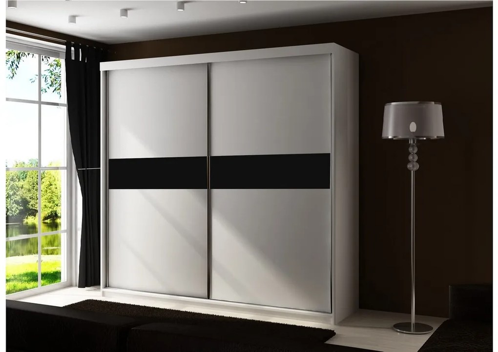 TALIA 4 tolószekrény, 250x200x62 + kiterjesztés, 250x45x62, sonoma tölgy