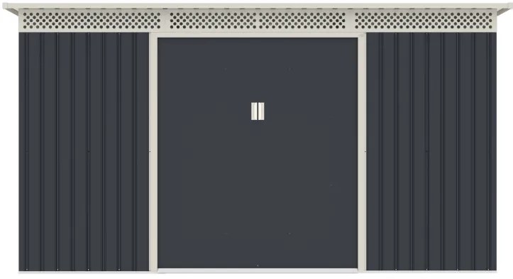 G21 GRAH 483 kerti tároló - 340 x 142 cm, antracit