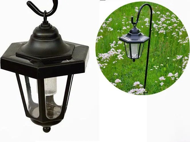 GARTHEN Kerti napelemes LED lámpás 14 x 14 x 67,5 cm