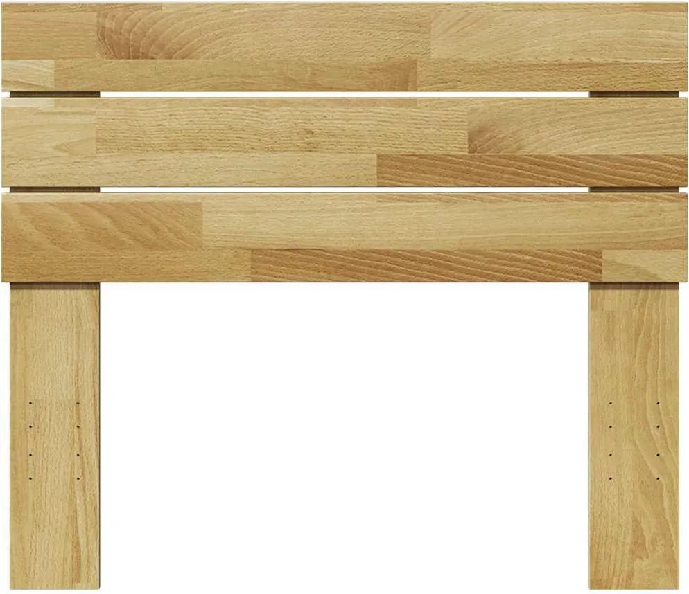 tömör tölgyfa fejtámla 100 cm