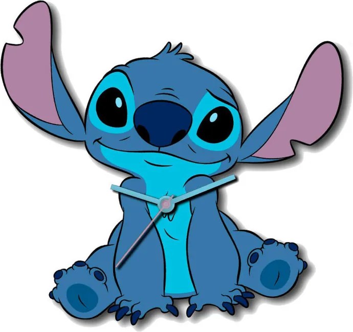 Disney Lilo és Stitch, A csillagkutya Cute XL falióra 50 cm