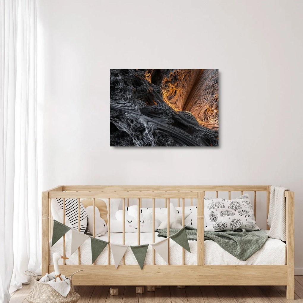Kép - Kilátás középre (üvegen) (70x50 cm)