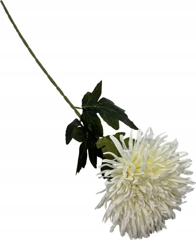 Krizantém ág 72 cm krém