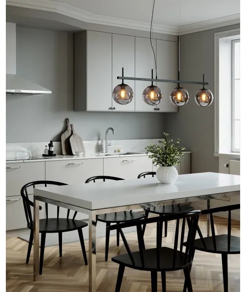 ByRydens 4202360-4505 - BOYLE kábeles csillár 4xE27/8W/230V