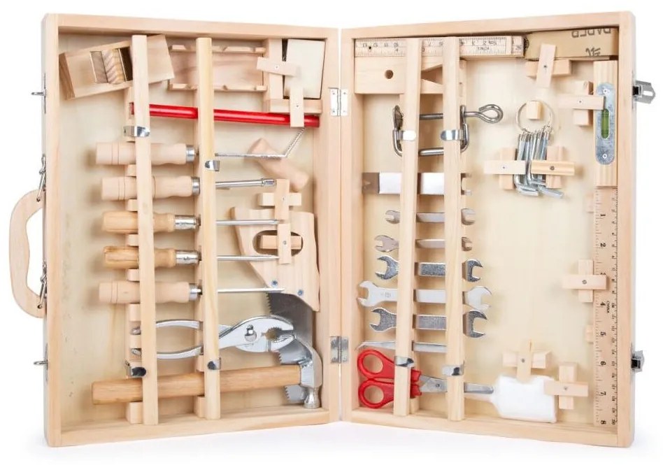 Small Foot - Tok fából készült szerszámokkal Deluxe