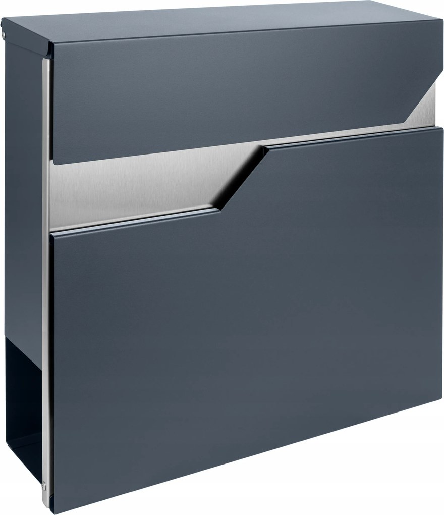 Postaláda Nagy Duo Antracit Rozsdamentes Acél