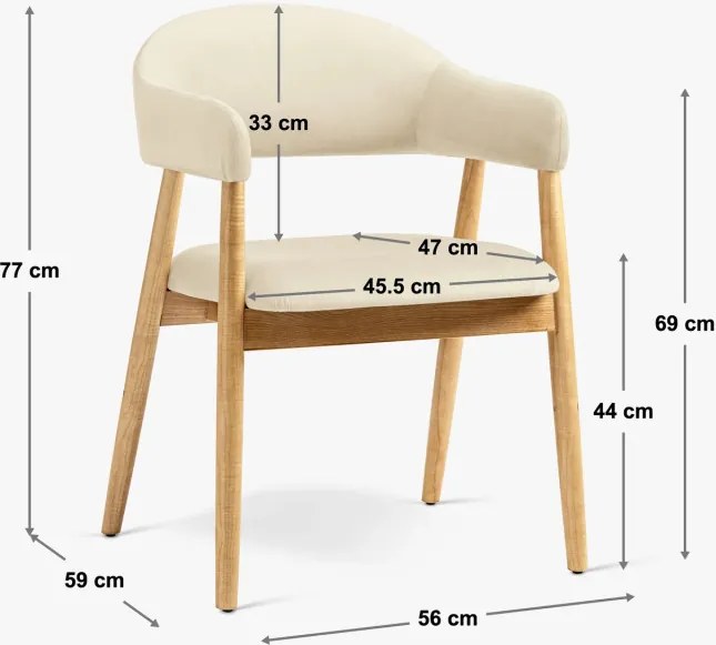 Adra design szék