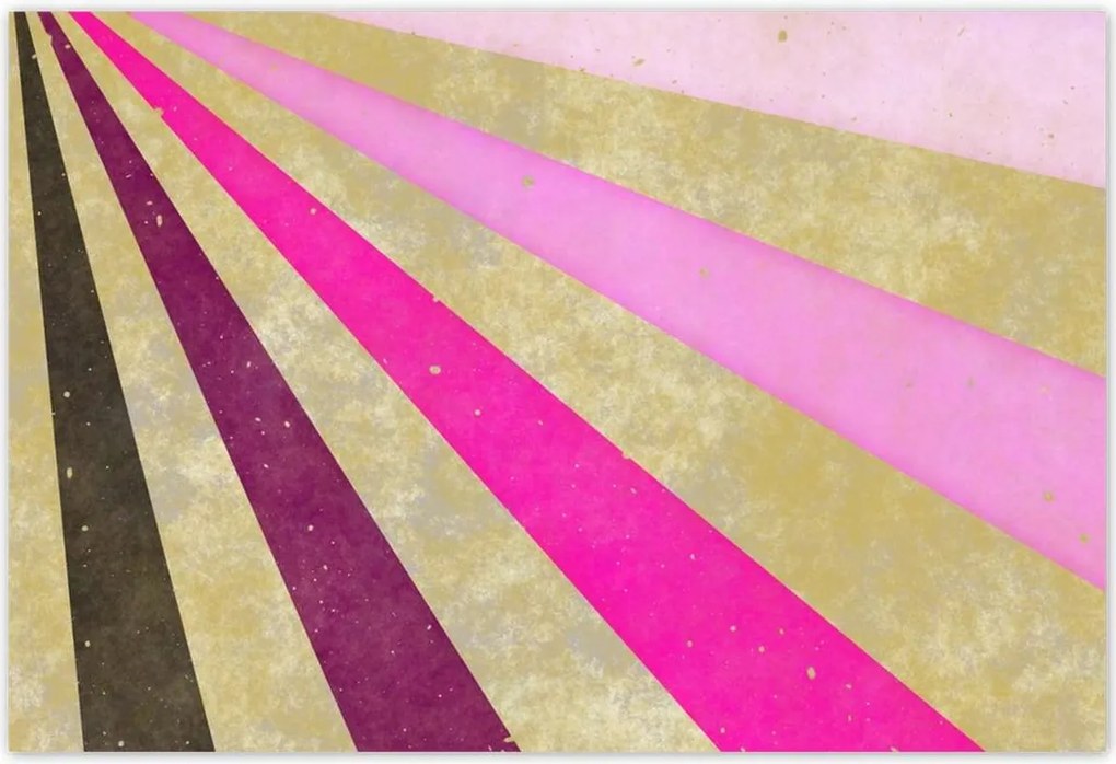 Poszterek 155x105 Lila csíkok