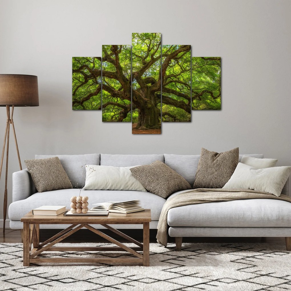 Kép - Zöld fa (150x105 cm)