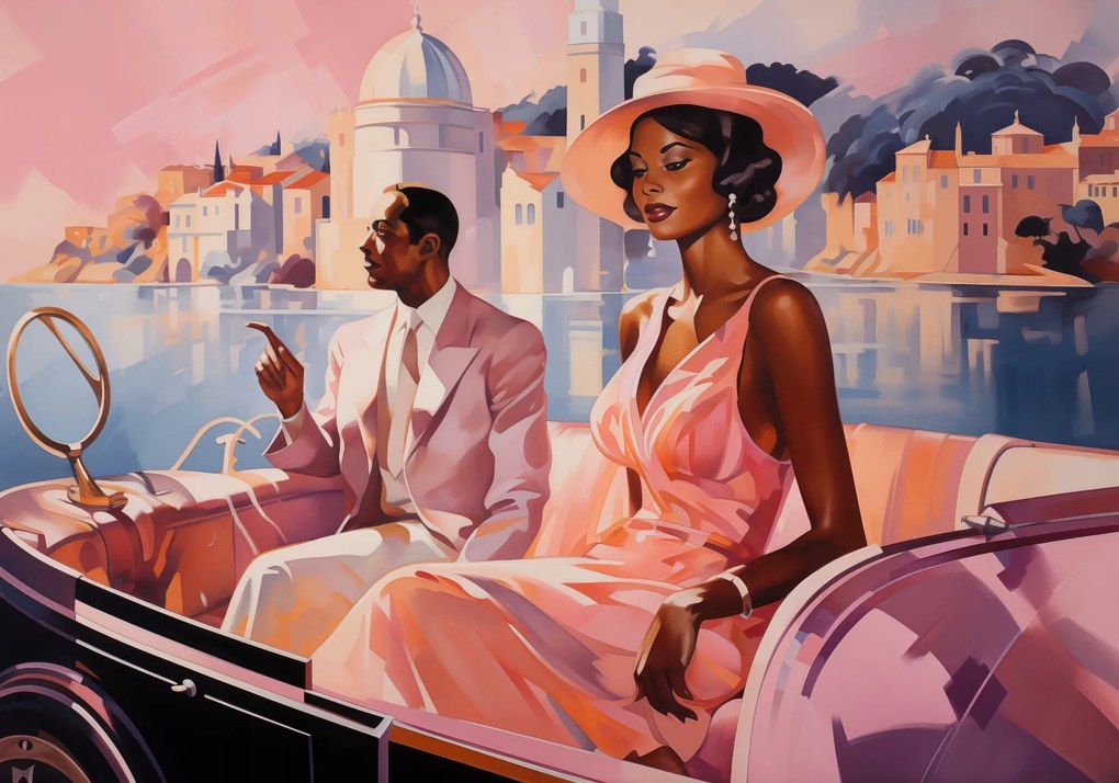 Poszter 100x70cm Találkozás a Riviérán