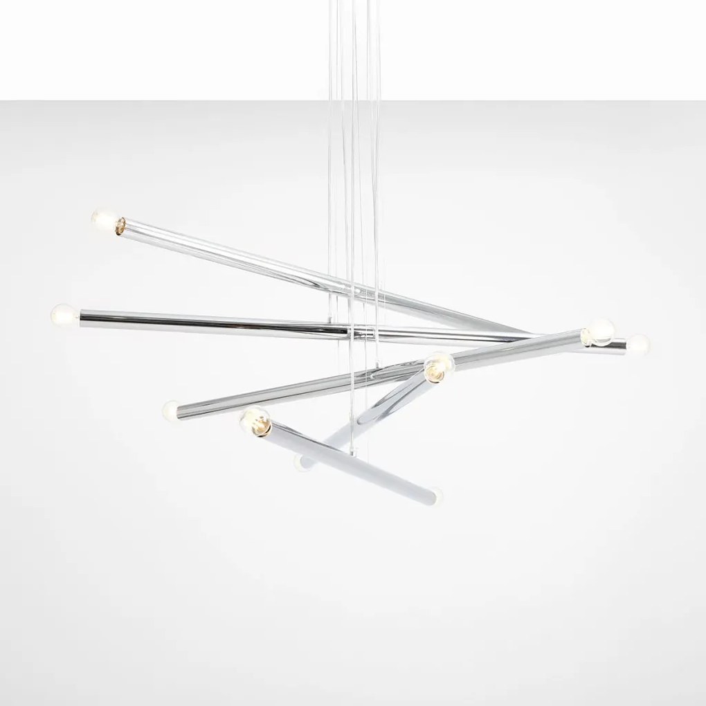 Aldex TUBO 1072M4 Függőlámpa 10x40W/E14
