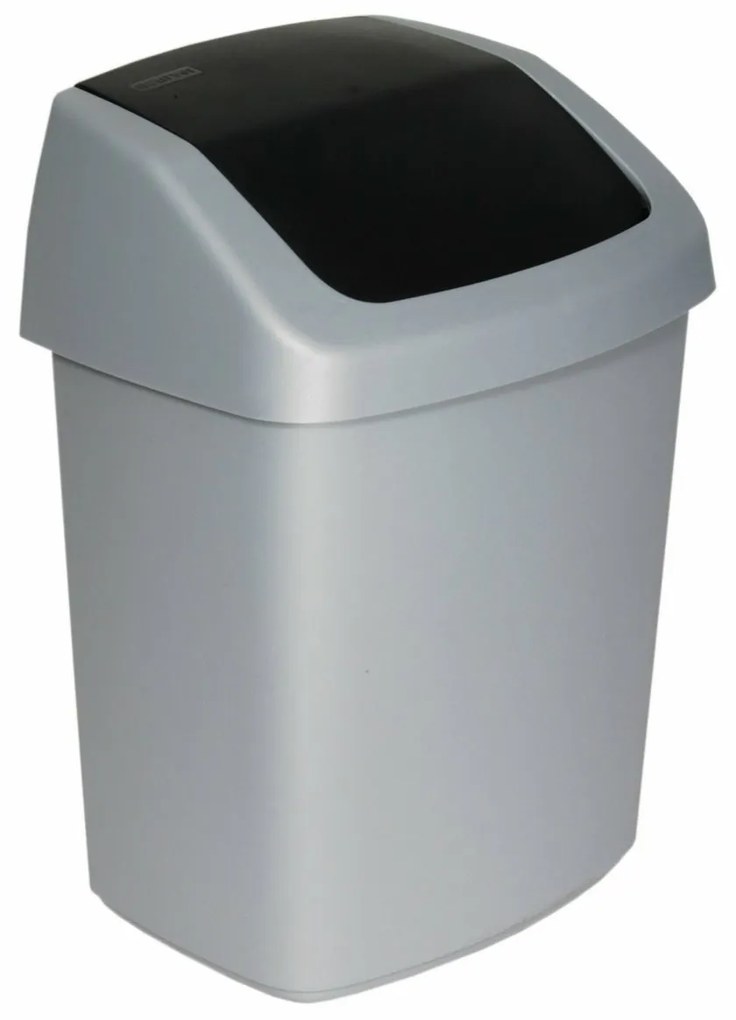 Curver Swing szemeteskosár 15 L, szürke , 15 l