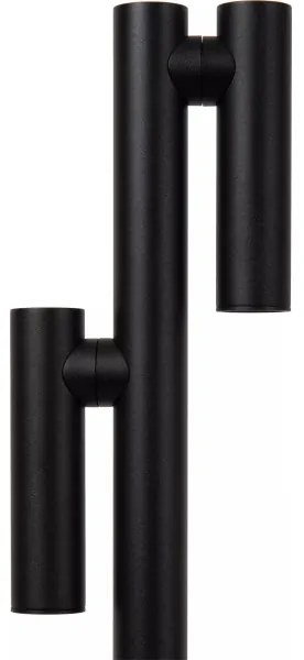 Lucide 27703/04/30 - LED Dimmelhető újratölthető kültéri lámpa ANTRIM 2xLED/2,2W/4V IP54 fekete