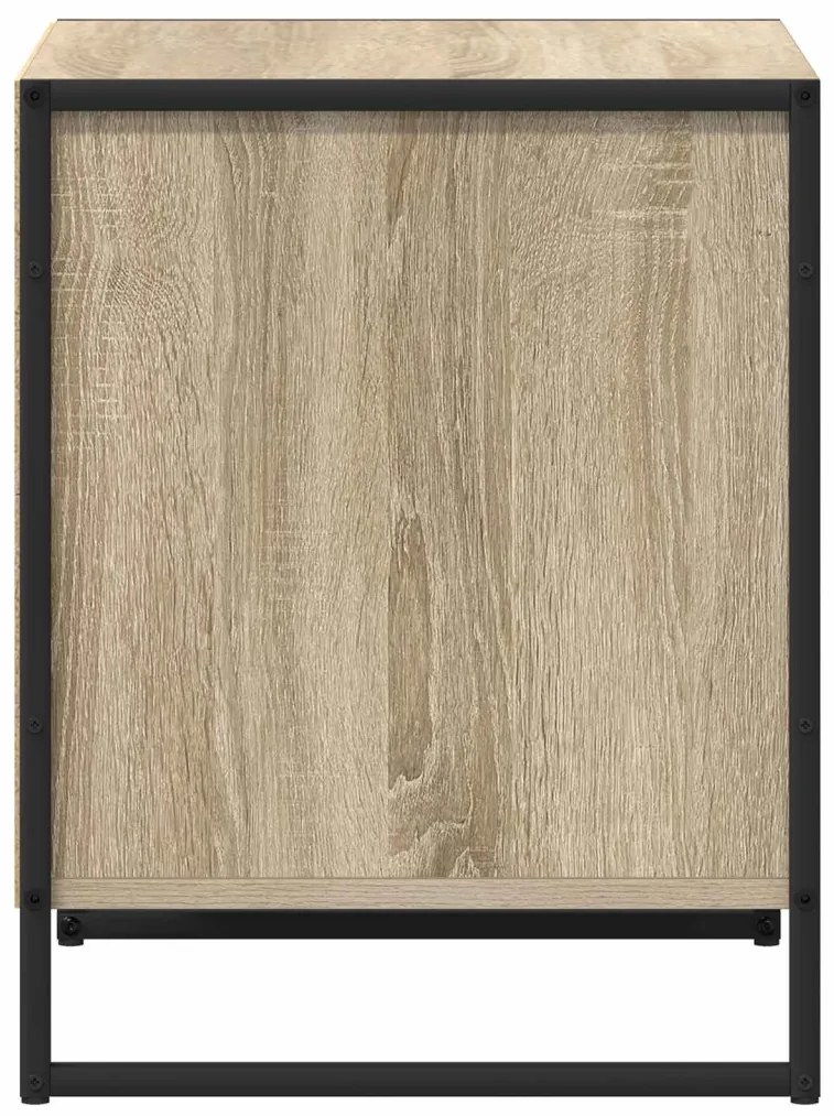 Éjjeli asztal fiókkal Sonoma 50 x 39,5 x 50 cm Faanyag