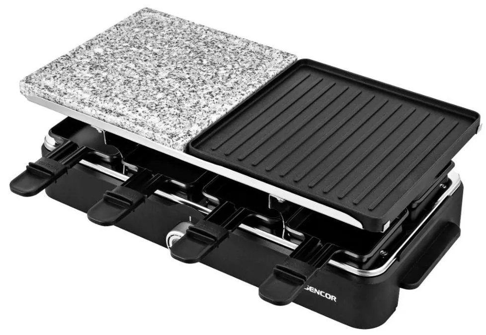 Sencor - Raclette grill kiegészítőkkel 1400W/230V