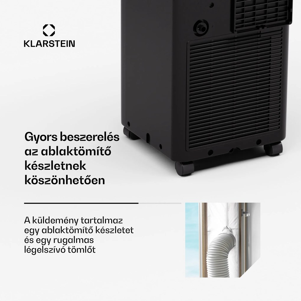 Aero Ring 9K, Smart, légkondicionáló, 9 000 BTU, mobil és intelligens, max. 31 m², hangvezérlés