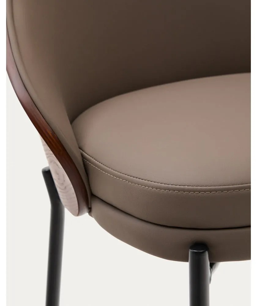 Barna bárszék (ülésmagasság 77 cm) Eamy – Kave Home