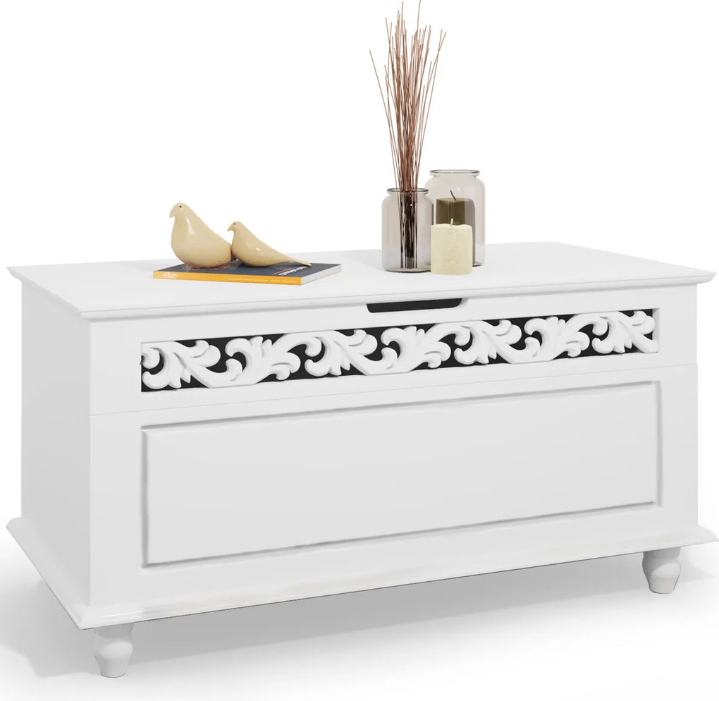 Casaria® Decor 2 láda - fehér