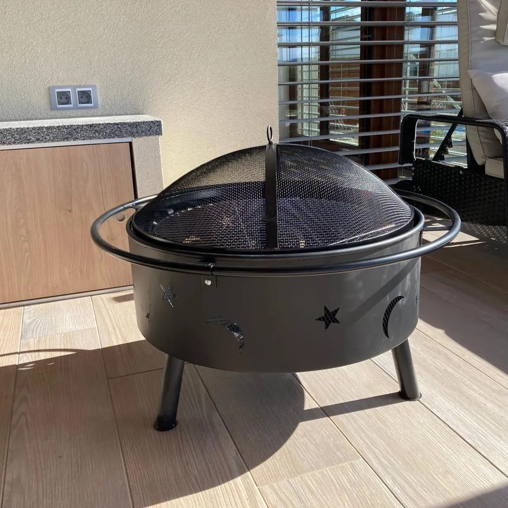 Avenberg WILDFIRE Kerti tűzrakóhely grillel