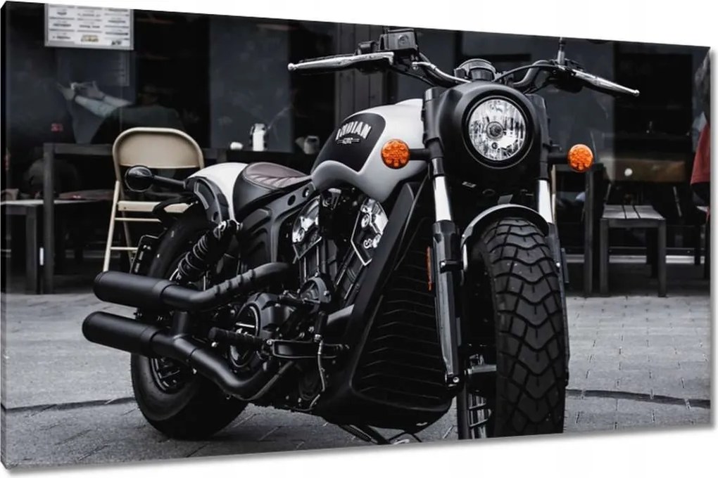 Vászonkép 120x70 Indián motorkerékpár Klasszikus