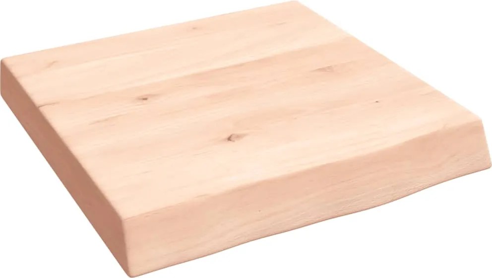 vidaXL kezeletlen tömör fa fürdőszobai pult 40x40x(2-6) cm