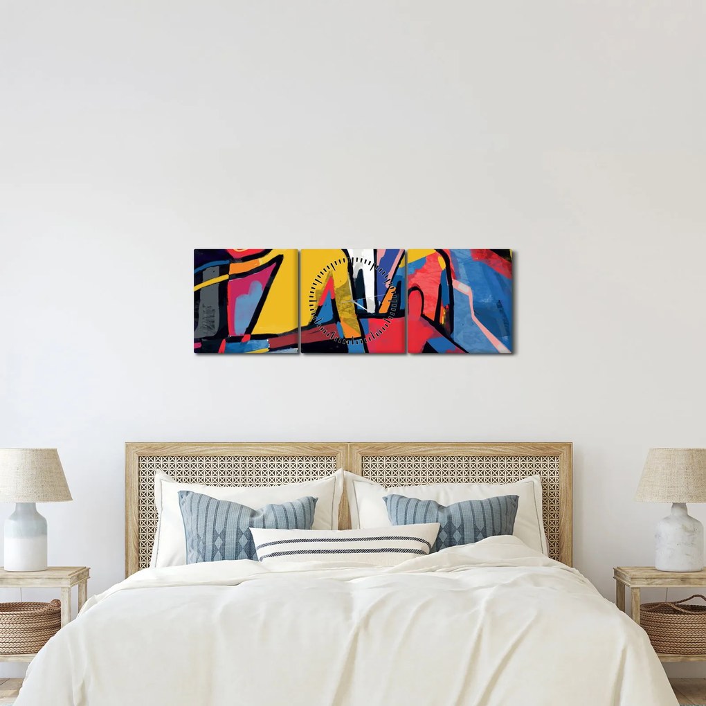 Kép - A férfiak absztrakciója (órával) (90x30 cm)