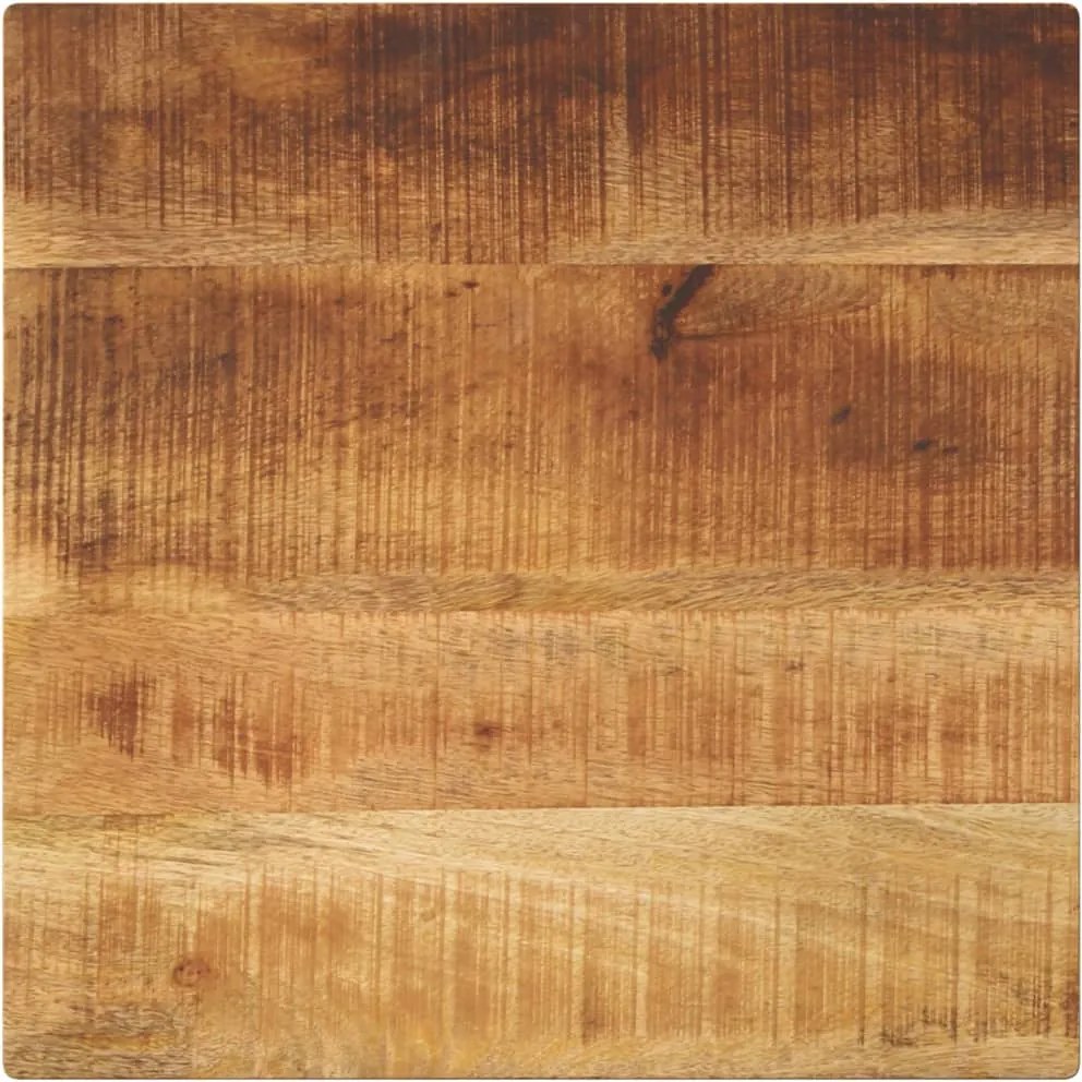 vidaXL tömör nyers mangófa négyzet alakú asztallap 40x40x2,5 cm