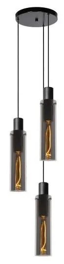 Lucide 74404/13/65 - Csillár zsinóron ORLANDO 3xE27/40W/230V