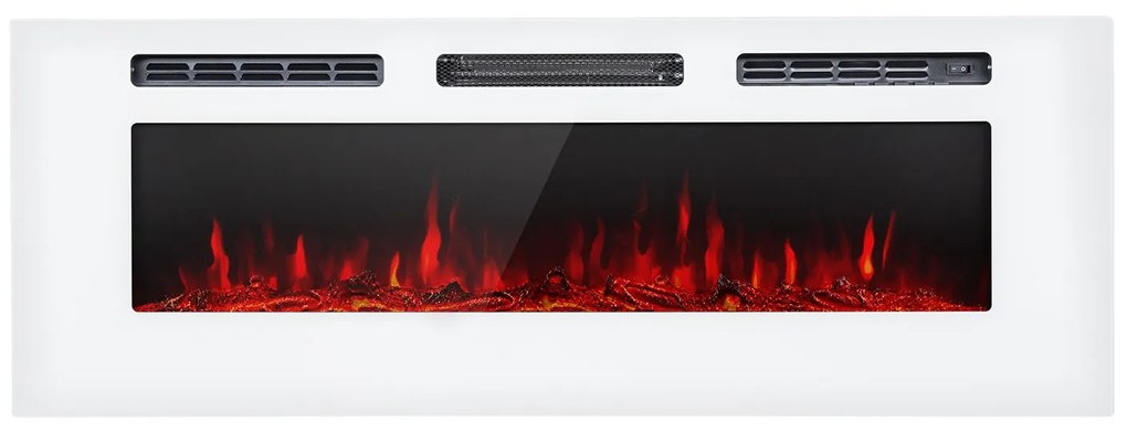 Klarstein Galeras, elektromos fali és beépített kandalló, 1800 W, LED, 3 szín, időzítő