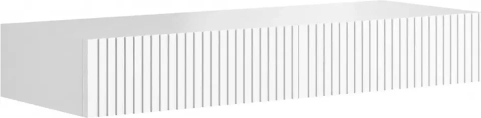 Nicole fali sminkasztal 100 cm fiókokkal - matt fehér