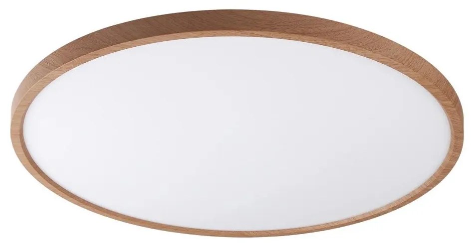 Zuma Line WM-BP1108-S-W - CAMI LED mennyezeti lámpa, 36 W, 230 V, átm. 40 cm, barna