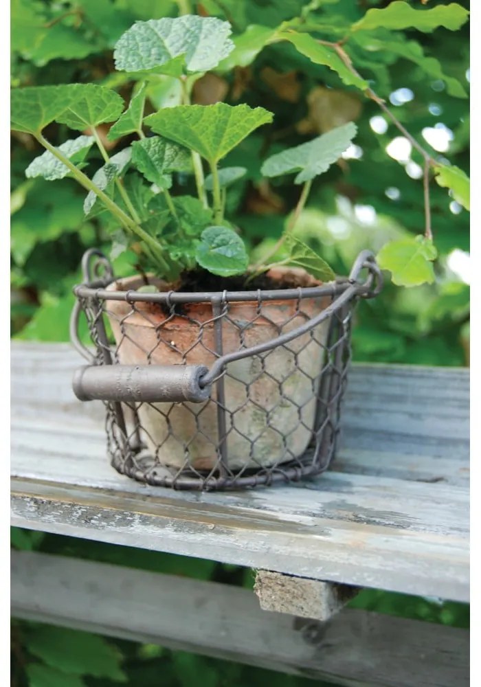 Terrakotta kézzel készített virágcserép ø 12 cm – Esschert Design