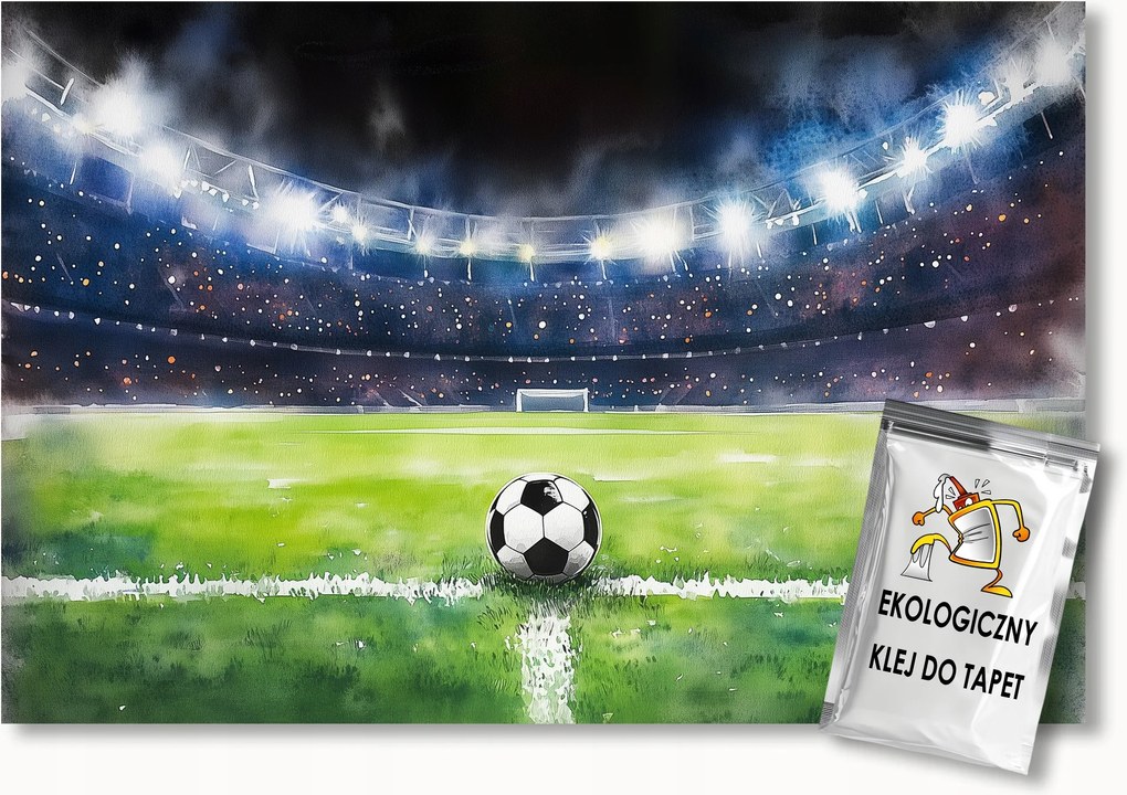 Fotótapéta Flizelina Gyerekek Sport Labdarúgás Stadion Pálya 300x210 ragasztó