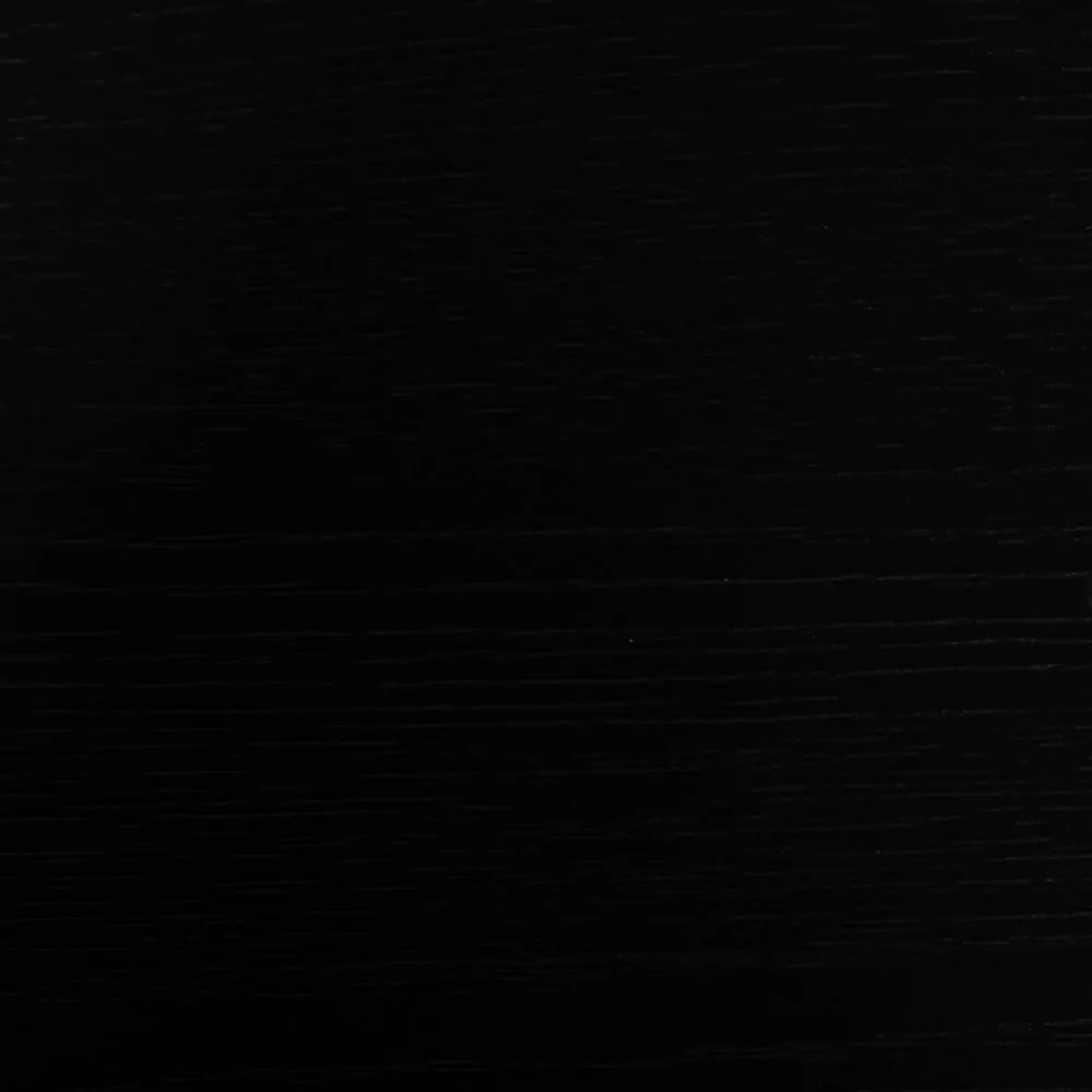 Fekete-natúr színű dohányzóasztal kőrisfa dekorral 60x124 cm Orleans – Ixia