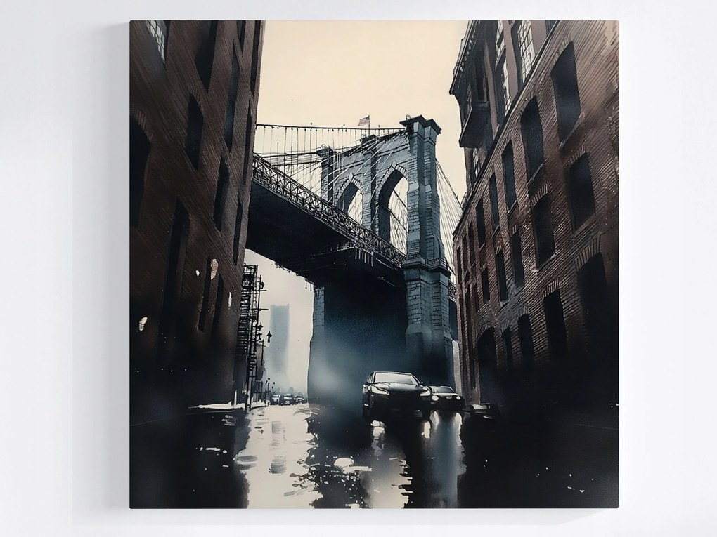 Poszter New York Város New York Brooklyn Híd 80x80