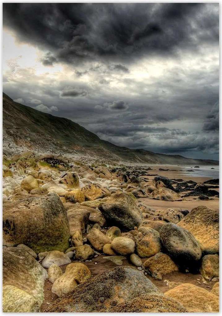 Poszterek 70x100 Séta a tengerparton