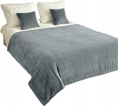 Ágytakaró Takaró 200x220 Rodosz Szürke Hamu