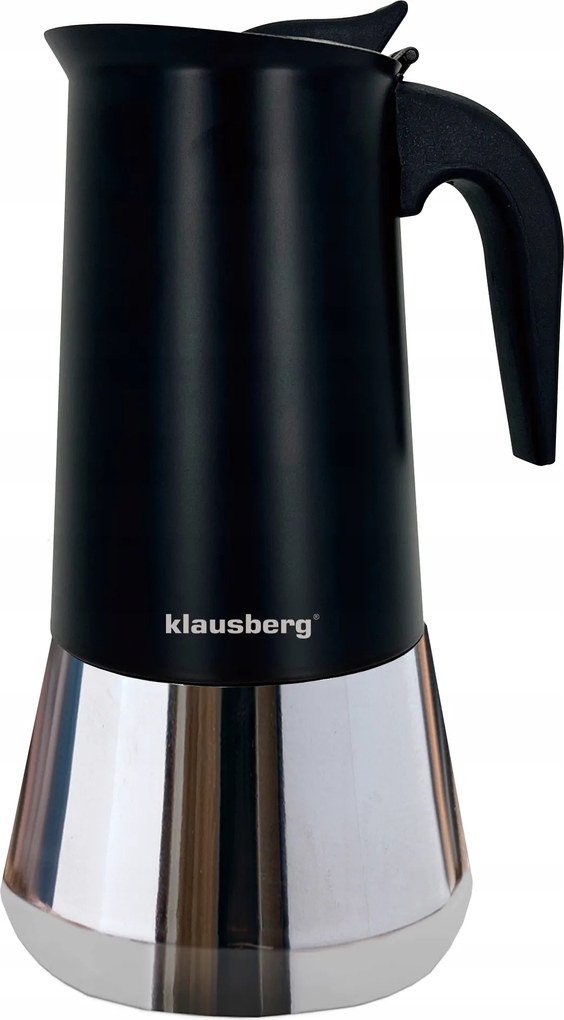 Kávéfőző Klausberg KB-7847 acél indukciós eszpresszó gáz 12 csésze kávé