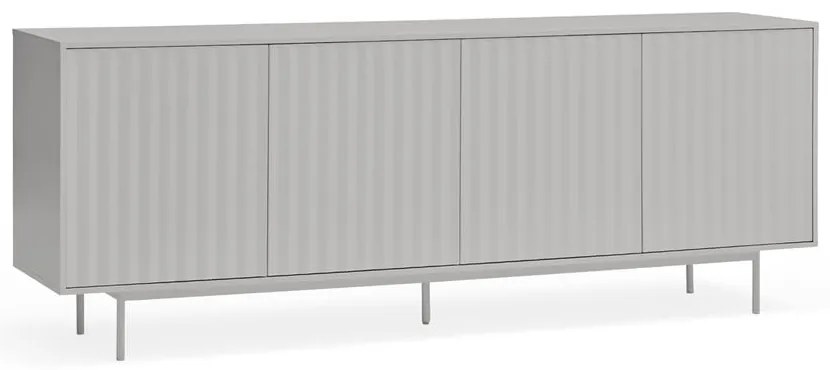 Szürke alacsony komód 211x80 cm Sierra – Teulat