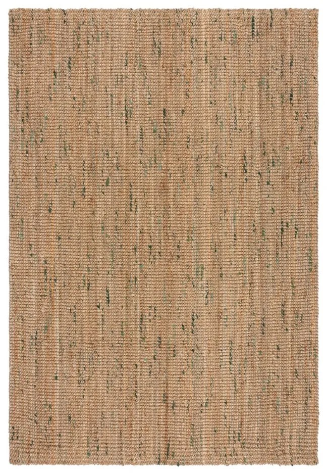 Zöld-natúr színű kétoldalas kézi szövésű juta szőnyeg 120x170 cm Jute Boucle Green – Flair Rugs