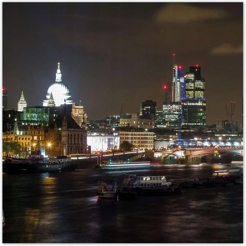 Poszterek 100x100 London éjszaka