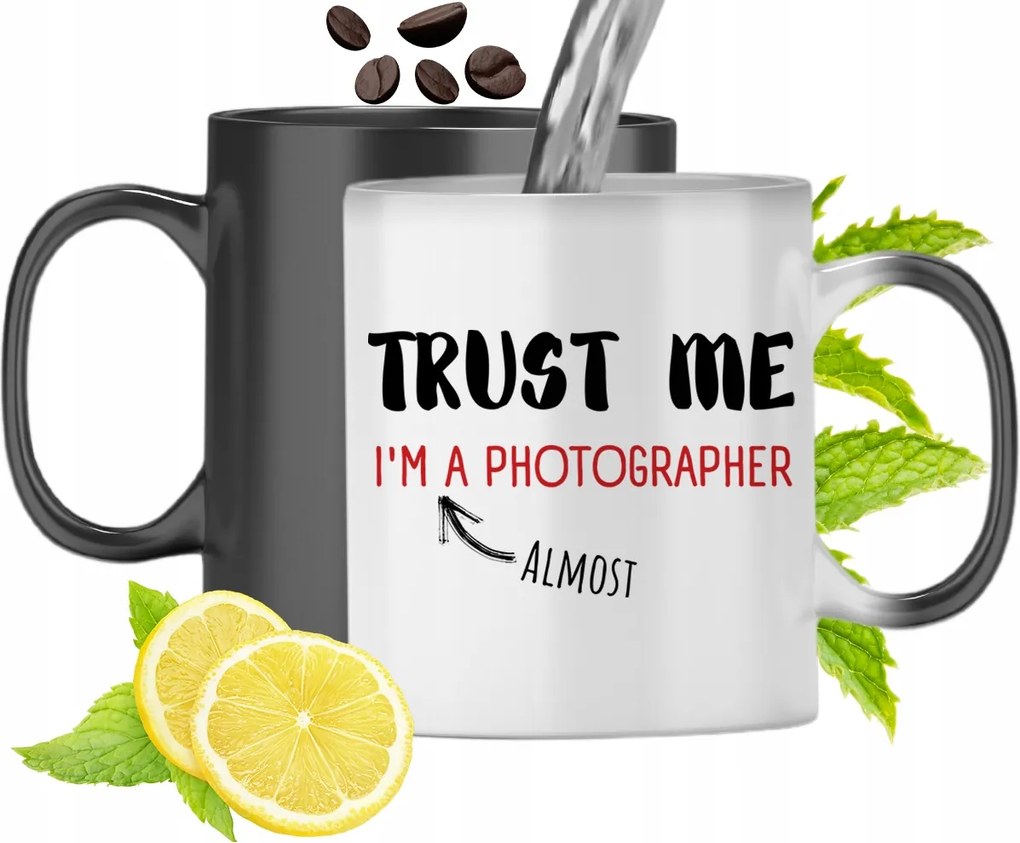 Mágikus Bögre Fotósoknak Színváltós Nyomtatott Fotóval