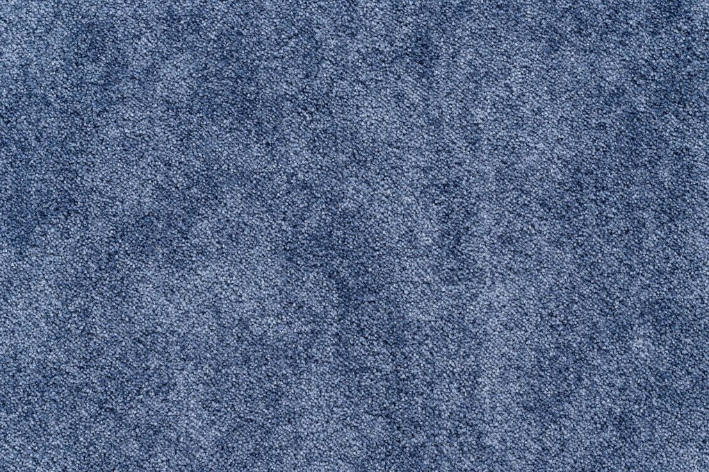 Szőnyeg 50x150 cm Serenade kék sima puha #EE1948