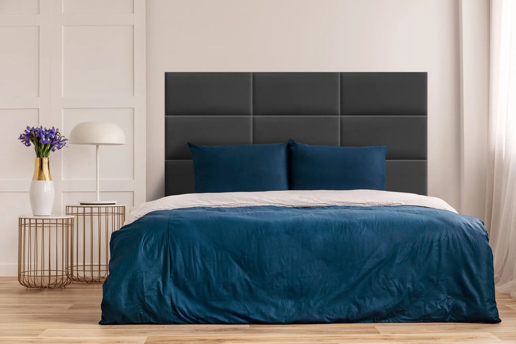 Kárpitozott panel - Téglalap - 90x30cm Szín: Menta