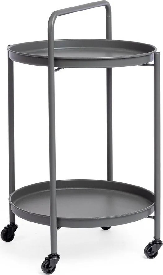 Acél zsúrkocsi ø 44,5 cm Austin – Bizzotto