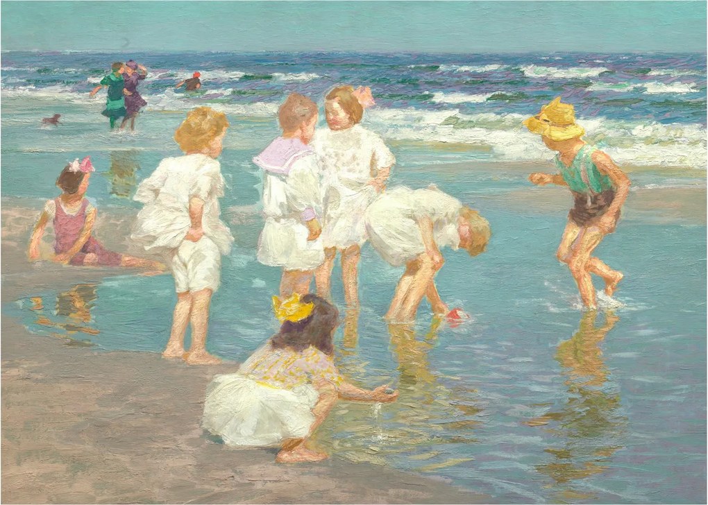 Kép - Edward Henry Potthast, A Holiday, reprodukciók (70x50 cm)