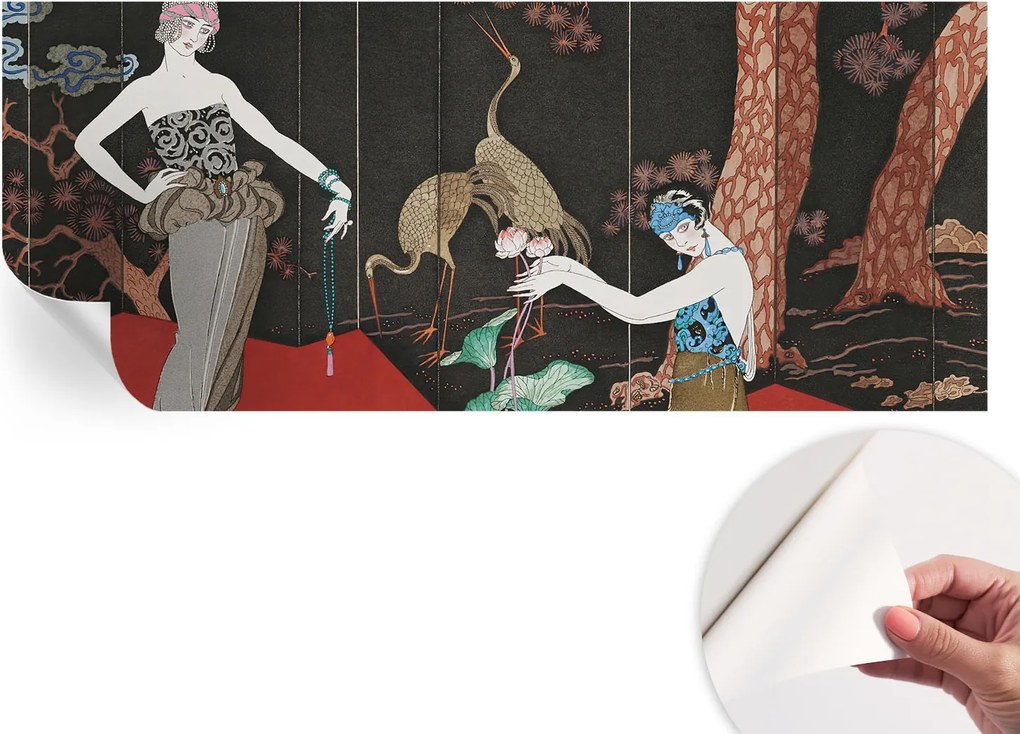 Fotótapéta Fali tapéta Hálószobába és Nappaliba Elegáns jelenet 250x104 cm