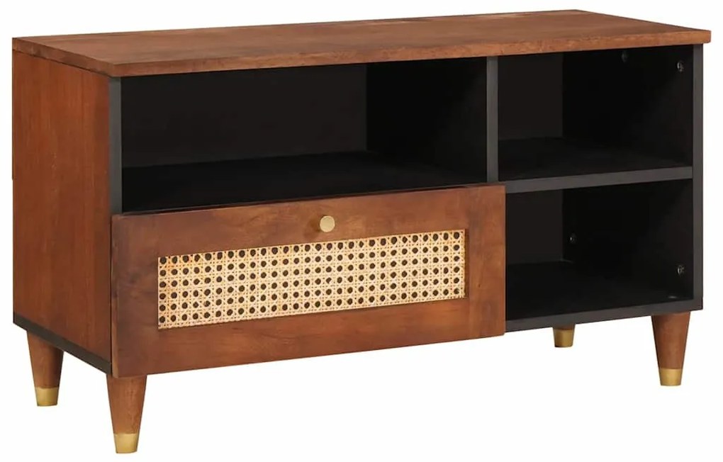 Média tárolószekrények és állványok Barna 80 x 33.5 x 46 cm