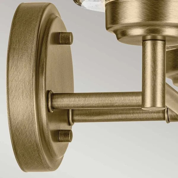 Kichler KL-WINSLOW-2W-NBR - Fali lámpa WINSLOW 2xE27/60W/230V réz